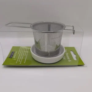 Tea Strainer and Dish Set